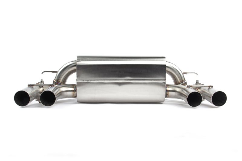 Dinan 19-21 BMW M2 Competition (F87) Free Flow Axleback Exhaust System w/X-Pipe - Black Tips