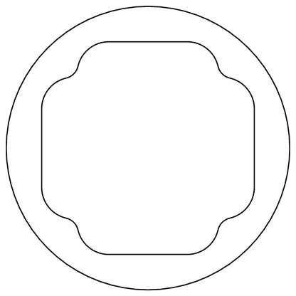 Cometic Gasket Cometic Ford 8BA/8CM Flathead V8 .060in Fiber Oil Pump Relief Nut Gasket - 1948-1953