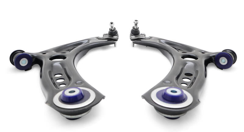 SuperPro 2015 Volkswagen Golf Rear Base Front Control Arm Lower Assembly Kit (Add. Positive Caster)
