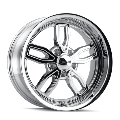 Ridler Wheels Ridler 608 18x8 / 5x114.3 BP / 0mm Offset / 72.62mm Hub Chrome Wheel