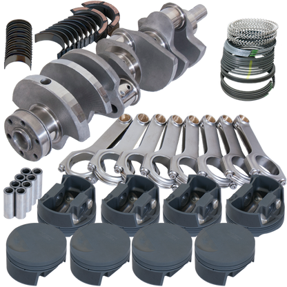 Eagle Ford 351C 3.850in Crank 6.000in H-Beam -3cc Flat Top 4.040in Pistons Rotating Assembly