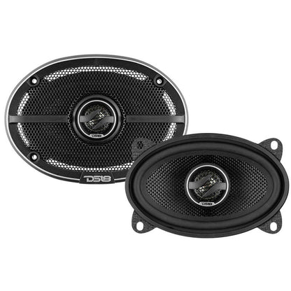 DS18 4x6in 60 Watts RMS 4 ohm 2-Way Coaxial Speaker w/ Kevlar Cones