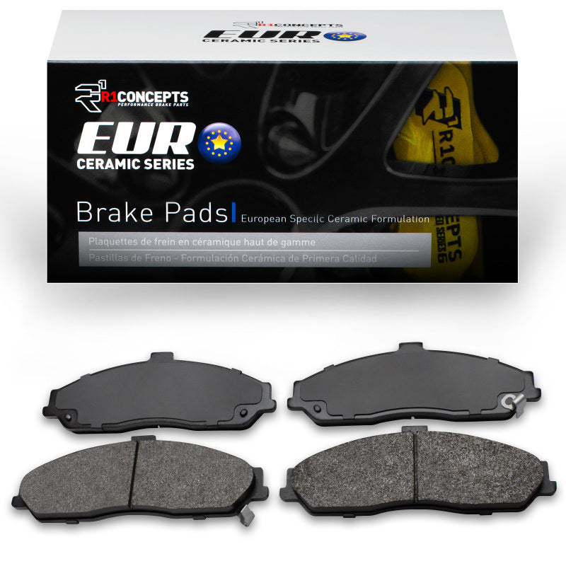 R1 Concepts R1 97-13 Pontiac GTO Front Euro Ceramic Brake Pads