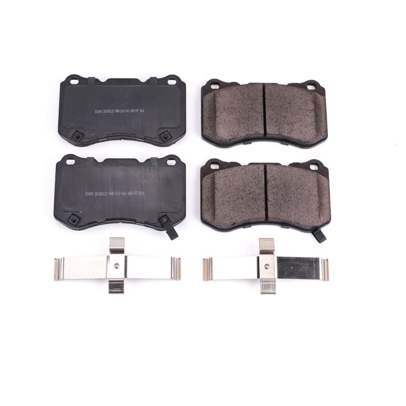 PowerStop Power Stop 04-08 Acura TL Front Z17 Evolution Ceramic Brake Pads w/Hardware