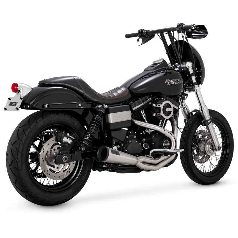 Vance and Hines Vance & Hines HD Dyna 91-17 Upsweep SS 2-1 PCX Full System Exhaust