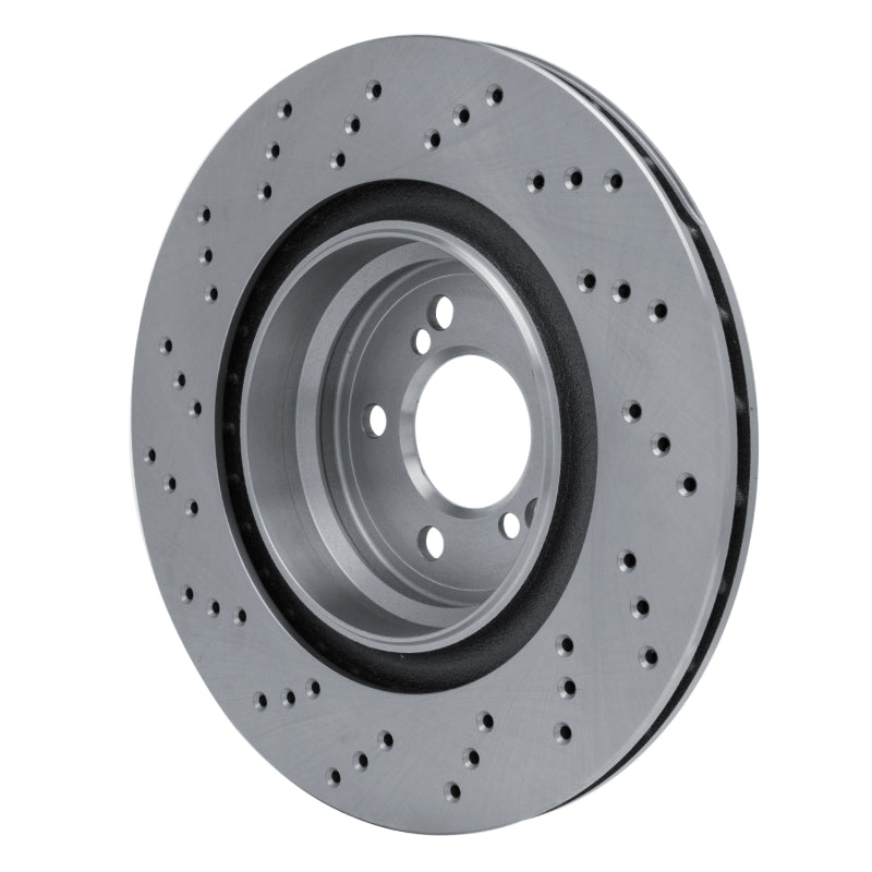 DFC 15-20 BMW M2 Right Rear Drilled Brake Rotor
