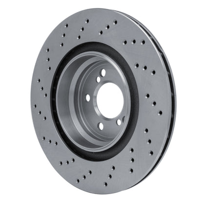 DFC 15-20 BMW M2 Right Rear Drilled Brake Rotor