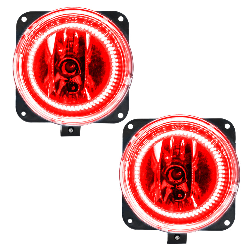 ORACLE Lighting Oracle 05-07 Ford Escape LED Fog Light Halo Kit - Red