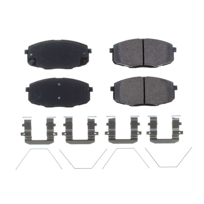 PowerStop Power Stop 2017 Kia Soul Front Z17 Evolution Ceramic Brake Pads w/Hardware
