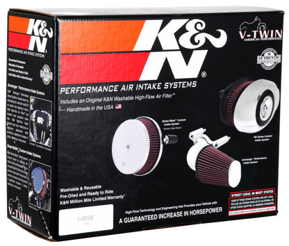 K&N Engineering K&N FIPK H/D Touring Models 2017-2018 BLACK Performance Air Intake System