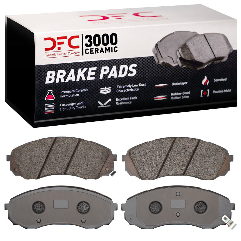 DFC 09-19 Hyundai H100 (Mexico) Front 3000 Ceramic Brake Pads
