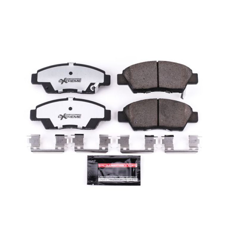 PowerStop Power Stop 11-15 Honda CR-Z Front Z26 Extreme Street Brake Pads w/Hardware