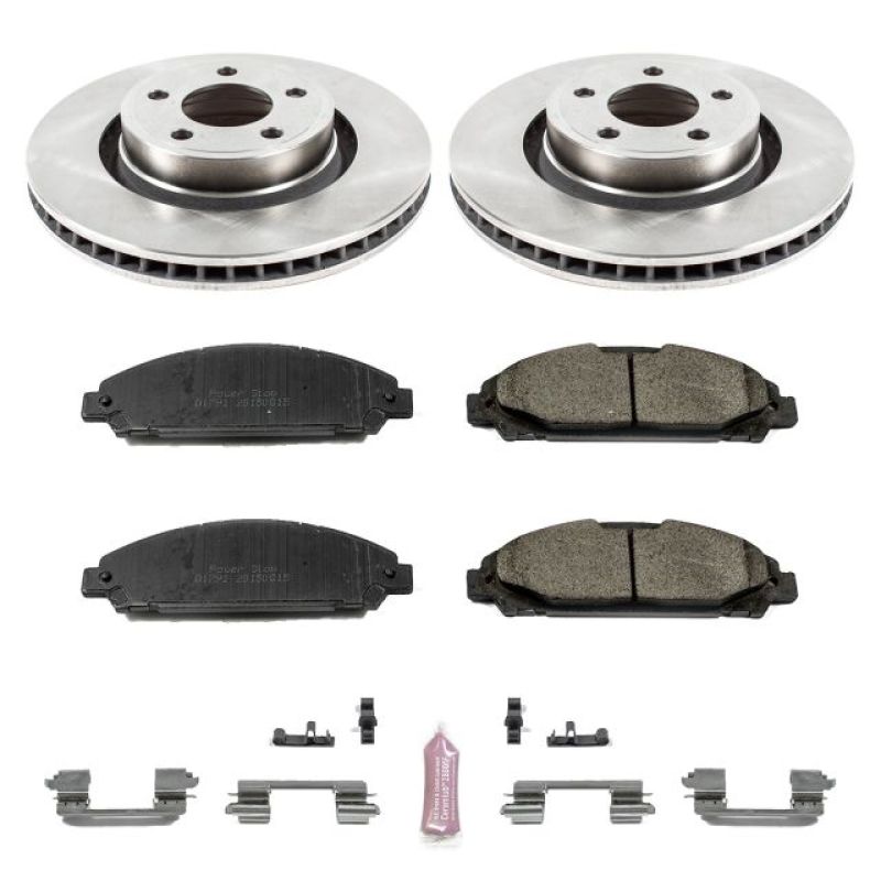 PowerStop Power Stop 15-19 Ford Mustang Front Autospecialty Brake Kit