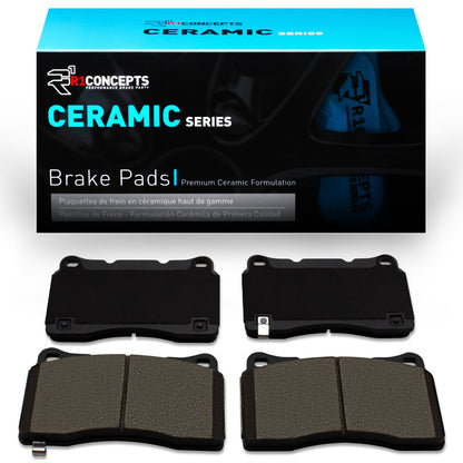 R1 Concepts R1 10-16 Hyundai Genesis Coupe Front R1 Ceramic Brake Pads