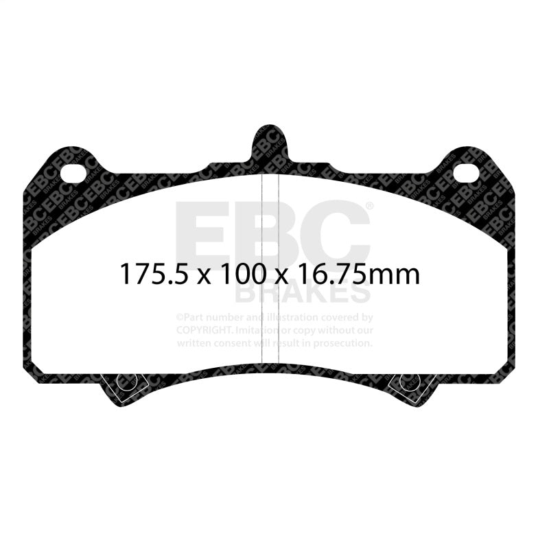 EBC Racing AP Racing CP7555 Calipers RP-X Brake Pads