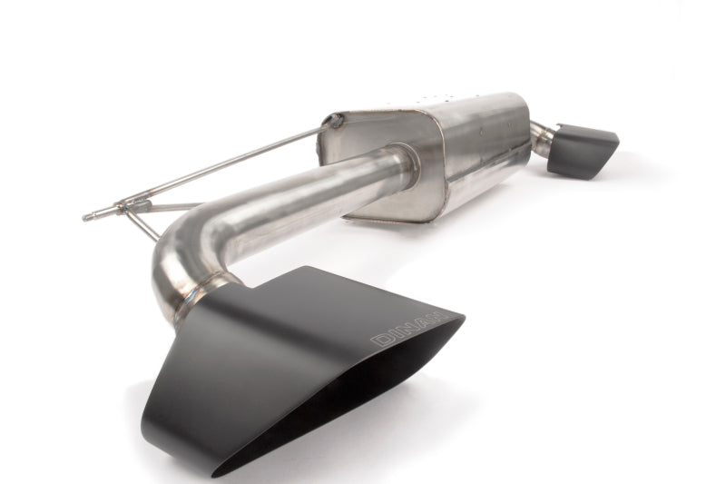 Dinan 17-23 BMW 540i (G30) Free Flow Axleback Exhaust System - Black Tips