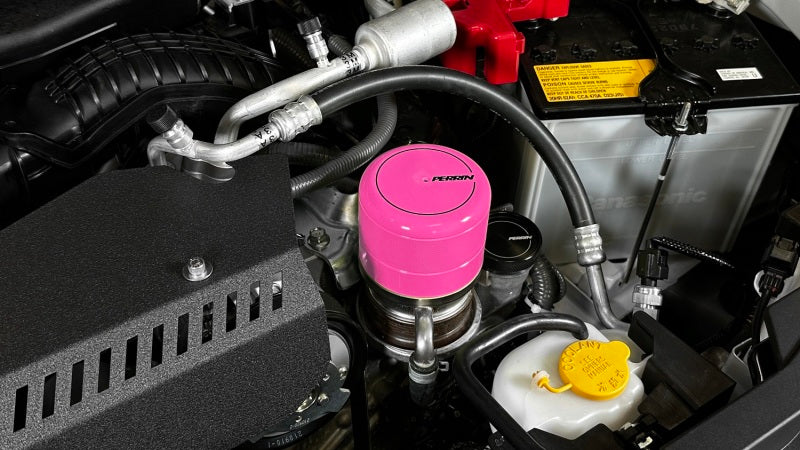 Perrin Performance PERRIN 15-26 Subaru WRX & 13-26 BRZ/FR-S/86/GR86 Oil Filter Cover - Hyper Pink