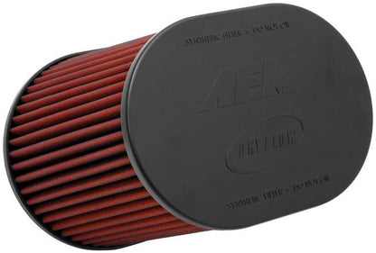 AEM Induction AEM 4.00 in Dryflow Air Filter Oval 9.00 in Element