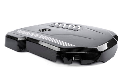 Dinan 19-26 BMW B58D (G01/G02/G20/G22/G23/G26/G42) Gloss Carbon Fiber Engine Cover w/Matte Accents