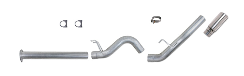 Diamond Eye Performance Diamond Eye KIT 4in DPF BACK Single AL: 2011 FORD 6.7L PWRSTROKE F250/F350