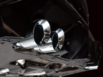 AWE Tuning BMW G90/G99 M5 Track Edition Cat-Back Exhaust - Chrome Silver Tips