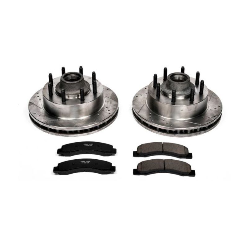 PowerStop Power Stop 99-02 Ford F-350 Super Duty Front Z23 Evolution Brake Kit