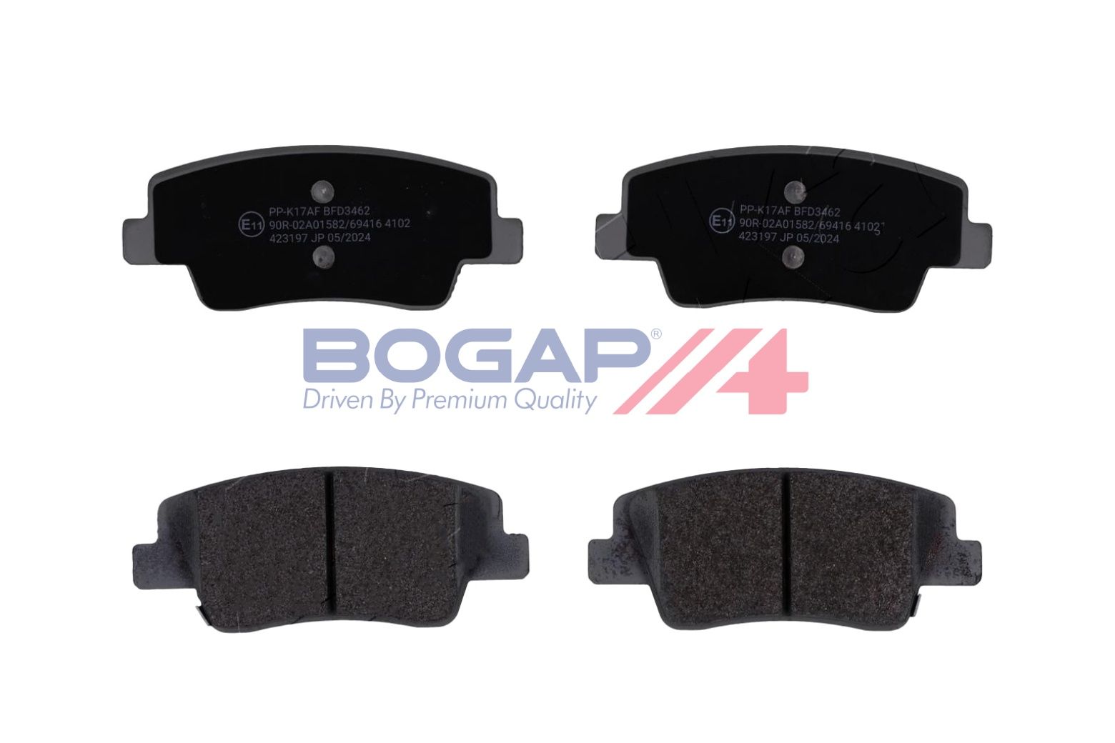 BOGAP Y8210293 Brake Pad Set, Disc Brake | ML Performance Car Parts