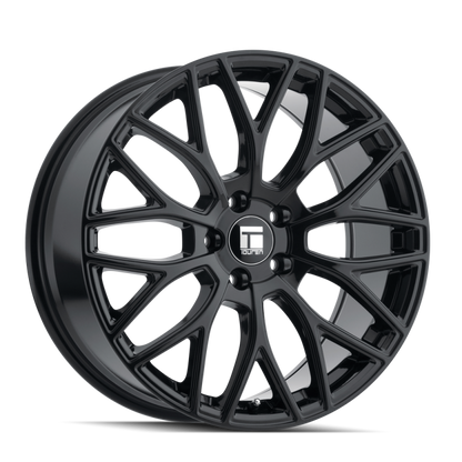 Touren 3276 TR76 19x8.5 / 5x115 BP / 35mm Offset / 72.62mm Hub Gloss Black Wheel