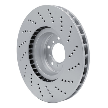 DFC 06-10 BMW M6 Left Front Drilled GeoSPEC Coated Rotor
