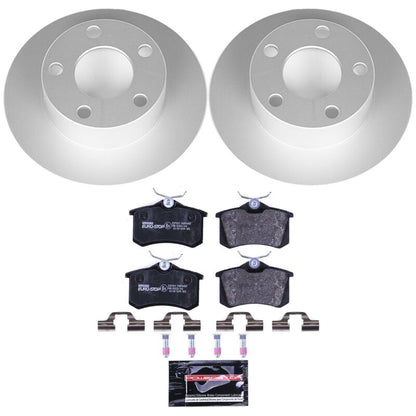 PowerStop Power Stop 98-04 Audi A6 Rear Euro-Stop Brake Kit