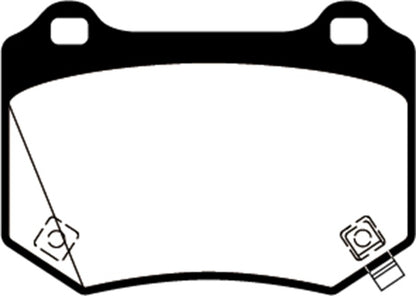 EBC 18+ Subaru WRX STI Redstuff Rear Brake Pads