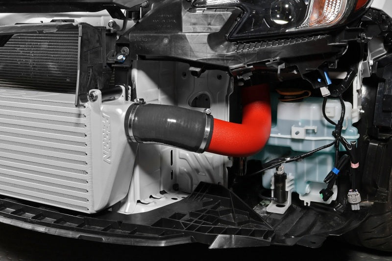 Perrin Performance PERRIN 22-26 Subaru WRX Front Mount Intercooler Kit (Red Tubes & Silver Core)