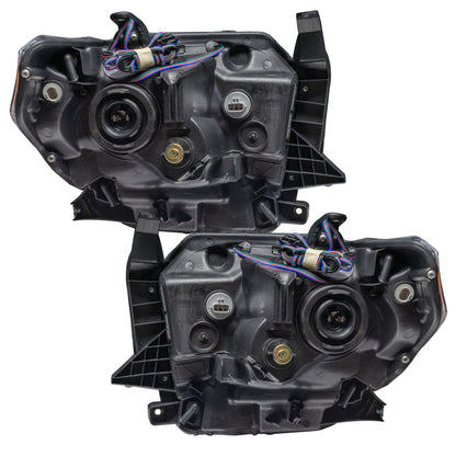 ORACLE Lighting Oracle 14-17 Toyota Tundra SMD HL - Dual Halo Kit - ColorSHIFT w/ BC1 Controller