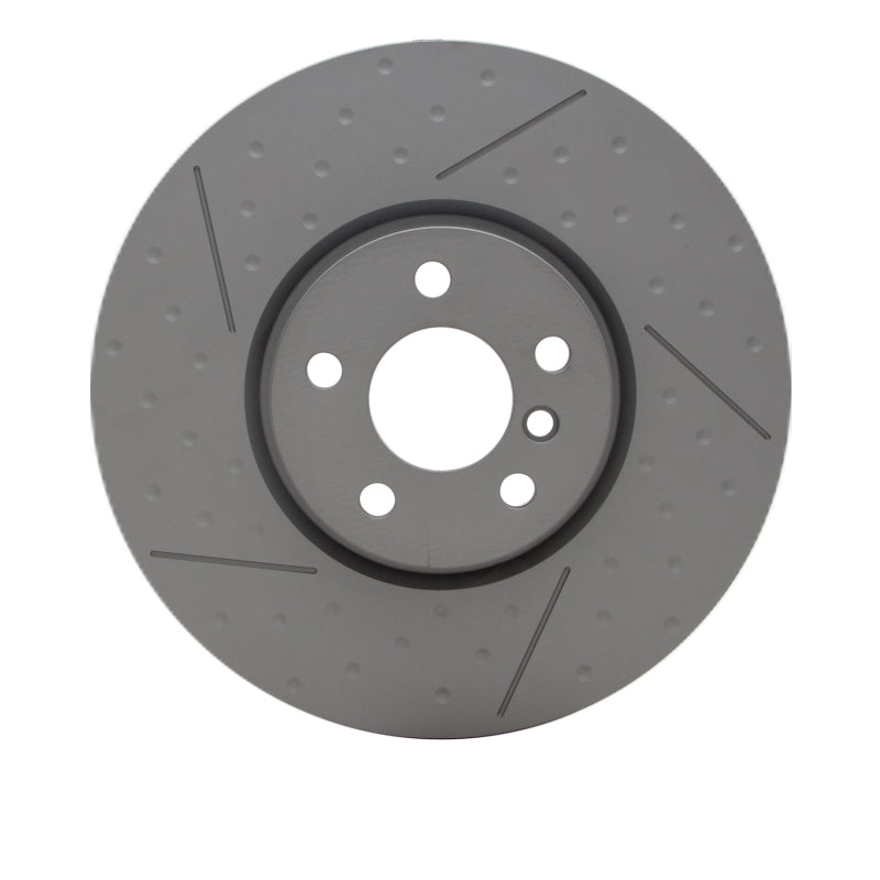 DFC 15-19 Mini Cooper (Excl Clubman) Front GeoSPEC Coated Rotor - Dimpled and Slotted