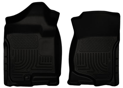 Husky Liners 07-14 Cadillac Escalade ESV/EXT Weatherbeater Black Front Floor Liners