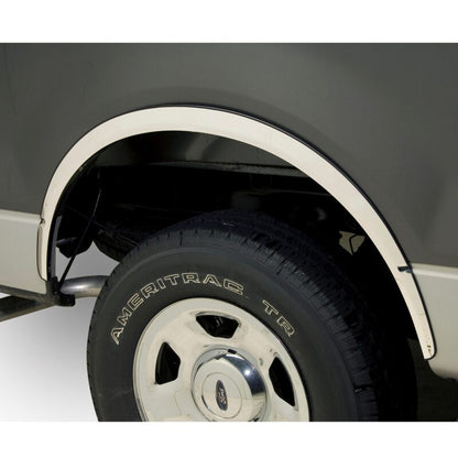 Putco 04-14 Ford F-150 Reg Cab/Ext Cab/Super Crew F-150 (w/o Factory Flares) - Full SS Fender Trim