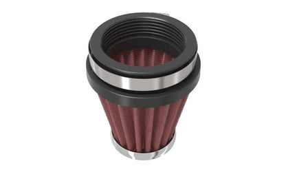 K&N Engineering K&N Universal Chrome Filter 2 1/8 inch FLG / 3 inch Bottom / 2 inch Top / 3 inch Height