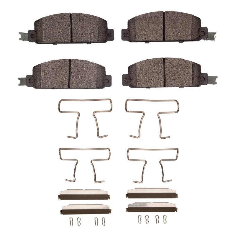 R1 Concepts R1 76-80 Chevrolet Luv Front Semi Met Pads & Hardware Kit