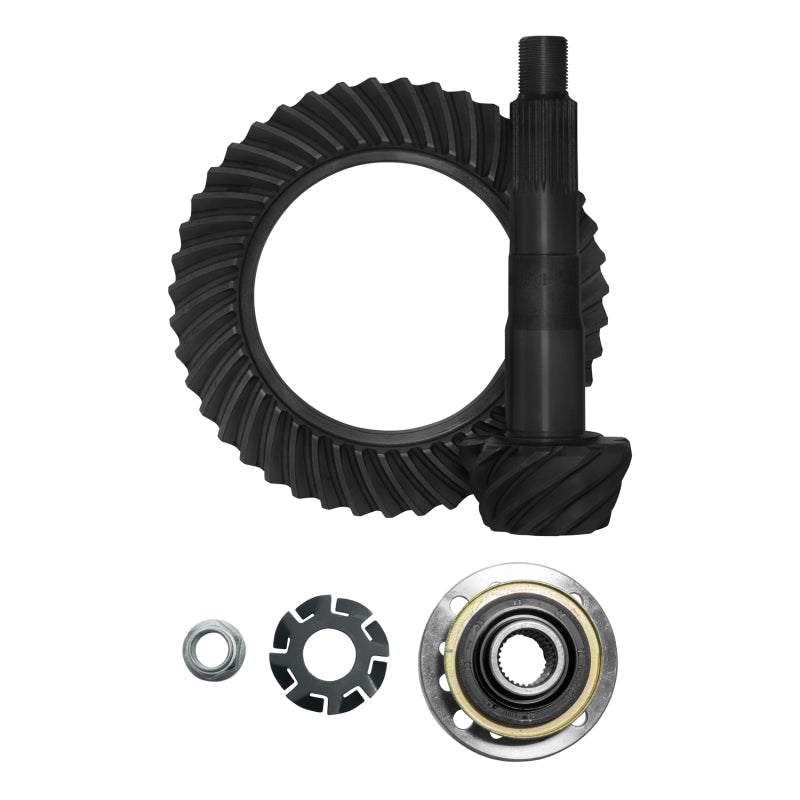 Yukon Gear & Axle Yukon High Performance Gear Set for Toyota 8 in. Front Axle Reverse Rotation 4.30 Ratio 29 Spline
