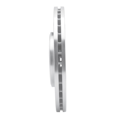 R1 Concepts R1 06-10 Jaguar S-Type Front Right Drilled & Slotted Silver Brake Rotor