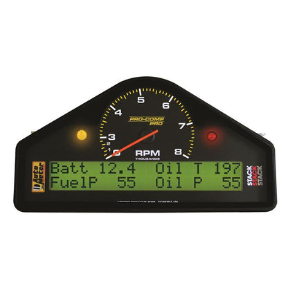Autometer Pro-Comp Race Dash 0-8k RPM/Speed/Oil Press & Temp/WaterTemp/Fuel Pressure/Battery Gauge