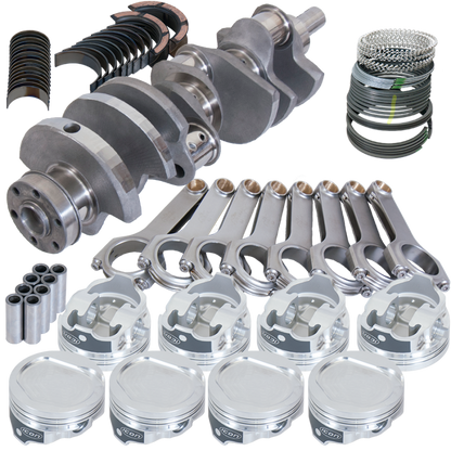Eagle Ford 351C 3.850in Crank 6.000in H-Beam -20cc Step Dish 4.030in Pistons Rotating Assembly