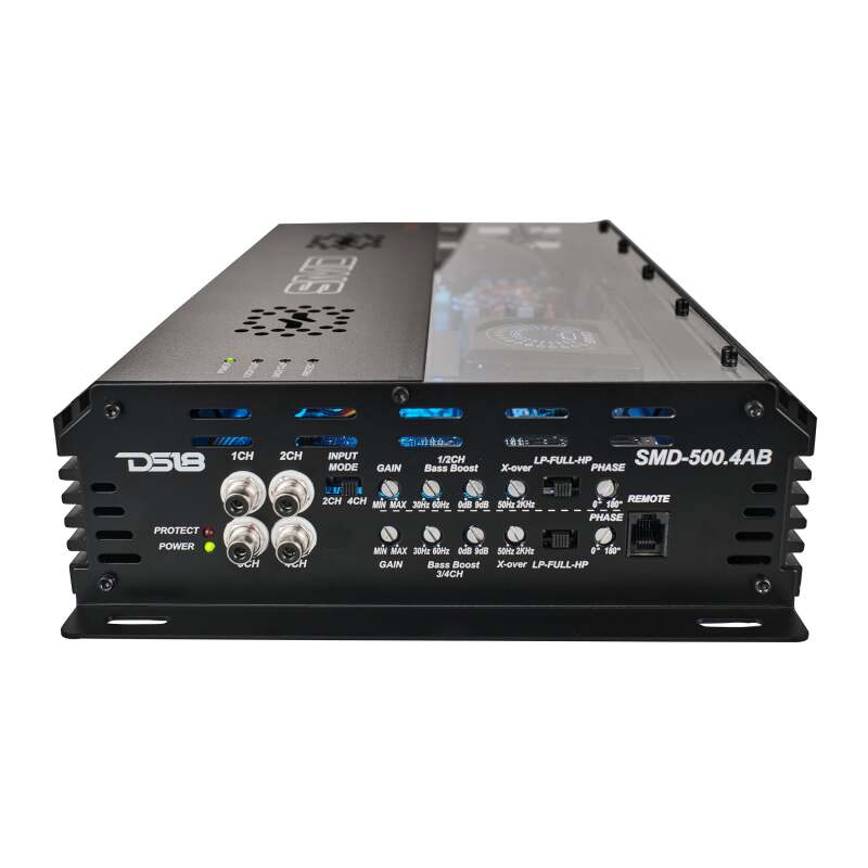 DS18 Steave Meade Colab 4-Ch Amp Class A/B 2x 1000/4ohm Bridge 4x500/2ohm 4x300/4ohm Watts LED