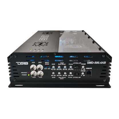 DS18 Steave Meade Colab 4-Ch Amp Class A/B 2x 1000/4ohm Bridge 4x500/2ohm 4x300/4ohm Watts LED