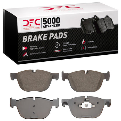 DFC 07-18 BMW X5 Front 5000 Advanced Low Metallic Brake Pads