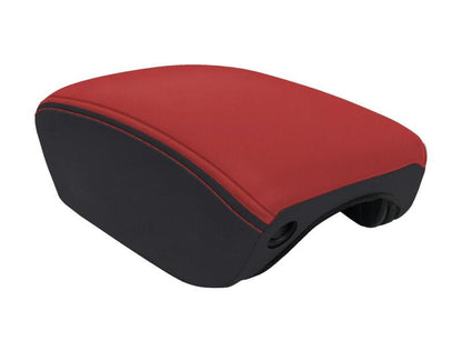 PRP Seats PRP  2018+ Jeep Wrangler JL / Jeep Gladiator JT Center Console Cover - Black/Red