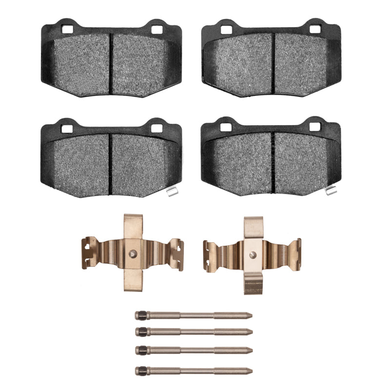 R1 Concepts R1 16-20 Ford Mustang Rear Performance Sport Pads & Hardware Kit