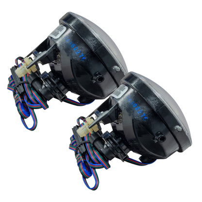 Oracle Lighting 07-13 Toyota Tundra Pre-Assembled LED Halo Fog Lights -Blue