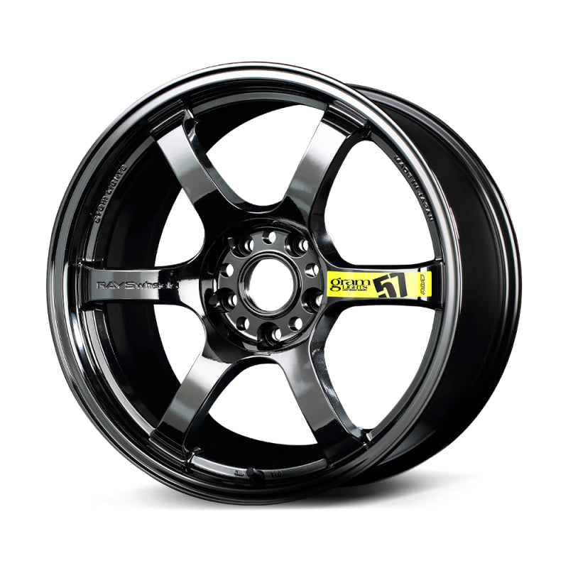 Gram Lights 57DR Limited Edition 15X8.0 +28 4x100 Rays Black Metal Coat (RB)