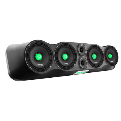 DS18 35in Speaker Enclosure Fits 4 x 6.5in Speakers and 2x 3in Tweeters (Speakers not Included)